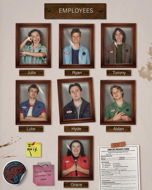 Meet the staff who messed up your last 5 orders…
Minimum Wage is headed to @netflix 📺🍕

#minimumwage #americanhigh #netflix #tvshow #comedy