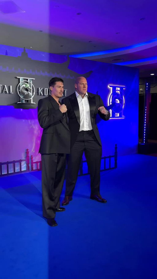 Kombat ready... Martyn Ford and Lewis Tan reunite at the MORTAL KOMBAT II European Fan Event 🤜🤛

#MortalKombatMovie