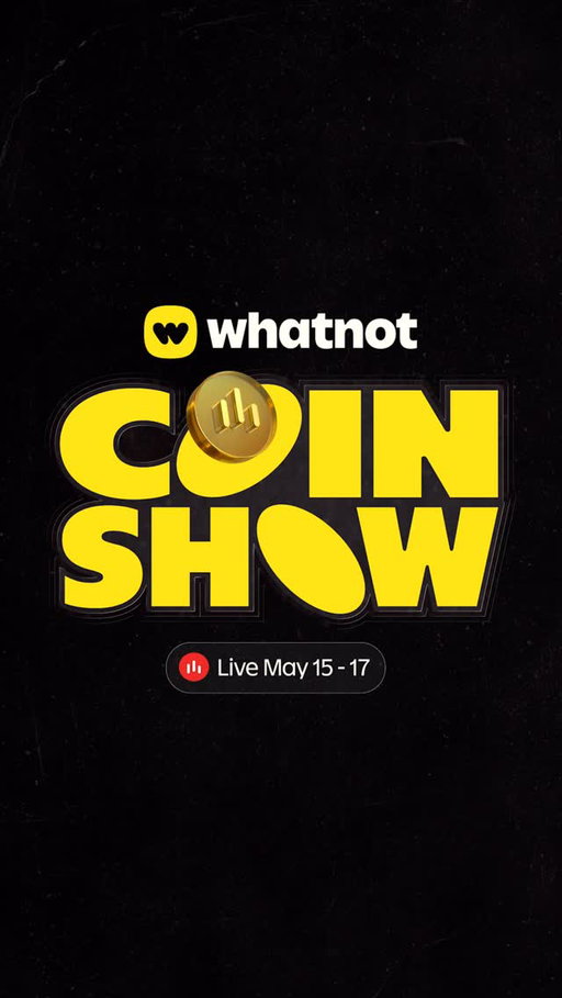 Join us on stream for this event!

#whatnotpartner