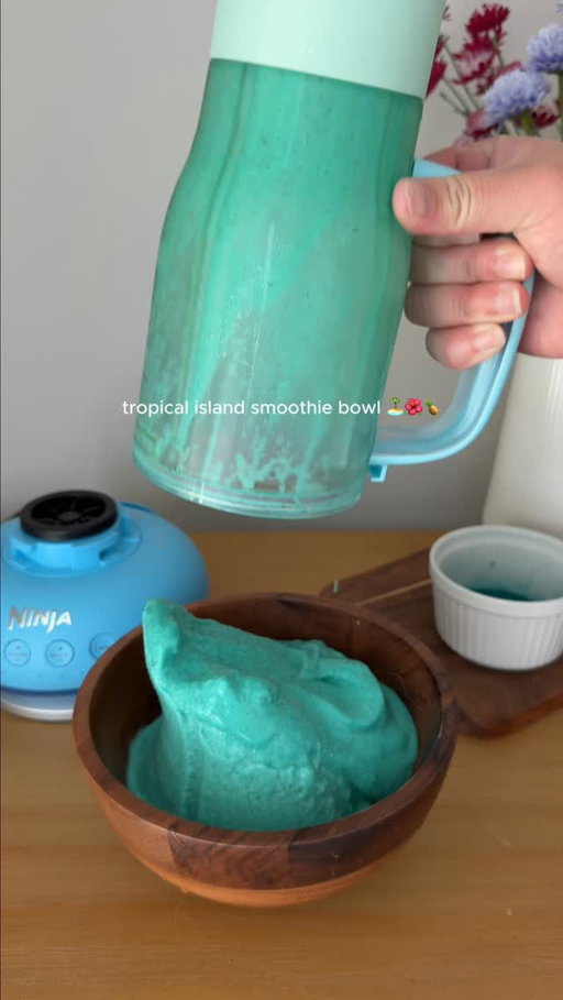 New breakfast hyper fixation unlocked. 🥣🌺
 
#NinjaBlendBoss #Tumbler #Blender #SmoothieDump #Summer