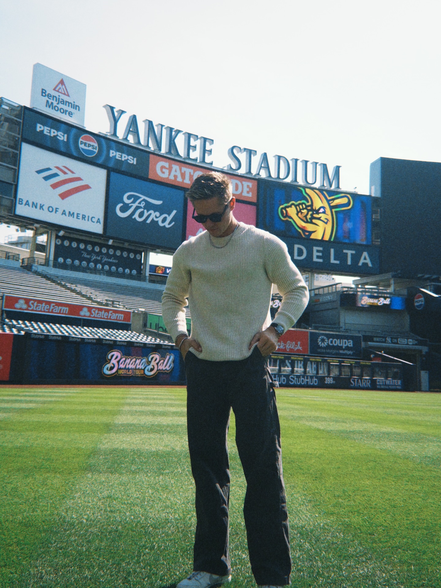 The last time I was in New York City, I was playing independent pro ball for the @ferryhawks in Staten Island, trying to keep a dream alive that felt like it was slipping. I’d just gone undrafted, questioning everything. My purpose, my path, whether the sport I gave everything to even had a place for me anymore. I was away from my loved ones, my family, my friends, everyone. 

On an off day that summer, I bought a ticket and sat in the Yankee Stadium outfield bleachers. Just a guy in the stands with a lot of questions and not many answers. No plan. Just blind hope that somehow, someway, it would all work out.

Last week, I played in front of a sold-out crowd in front those same bleachers.

I couldn’t have written that. I didn’t even know to hope for it.

A blind tryout for Banana Ball that fall changed everything. And somewhere along the way, I stopped waiting to arrive and started learning to love the journey. The grind, the uncertainty, the growth that only comes from not knowing what’s next. The journey stopped being something to survive and started being something to enjoy.

And now here I am, back in the city where I once sat in the stands wondering if I had a future in this game, playing on that same field, enjoying every minute I’ve got.

I haven’t been perfect along the way. But I’ve learned that the plans already written for you are bigger than anything you’d write for yourself. You just have to keep moving long enough to walk into them.

Trust the process, even when you can’t see it.

Have hope, even when it feels blind.

Especially then.​​​​​​​​​​​​​​​​

#bananaball #yankeestadium #baseball #trusttheprocess #nevergiveup