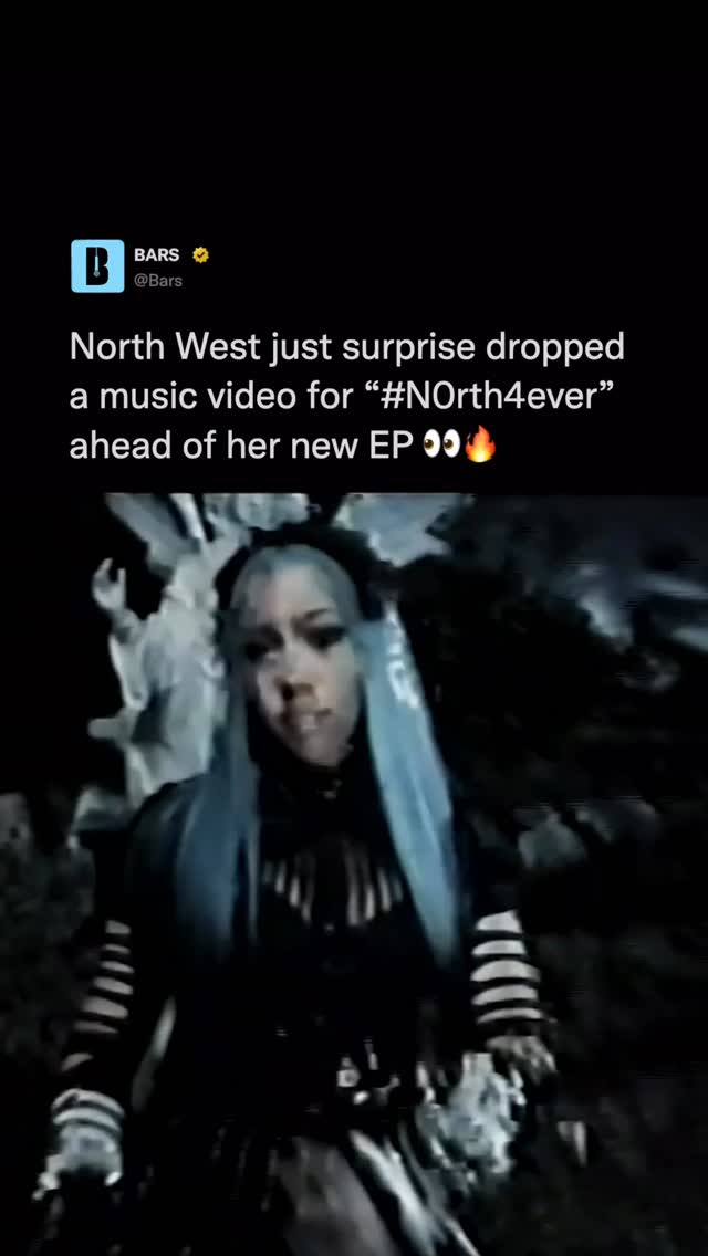 North West just surprise dropped the music video to “#N0rth4evr” ahead of her debut EP release tonight 👀

What are your first impressions of the new video?