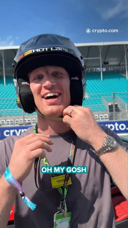 From the Octagon to the race track 👊

#MiamiGP | @nobickal1