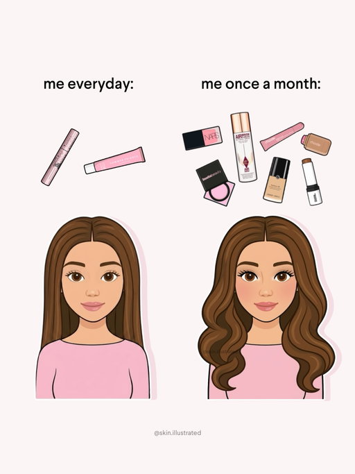 I have to get glam once per month just to know I still got it 🙂‍↕️

#girlymemes #makeupaesthetic #fullglam #makeuptrend #naturalmakeuplook