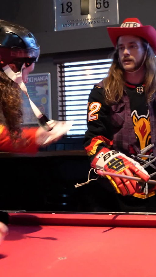 Cheers to the C of Red! This season, @molson - with some help from the On The Bench boys -  surprised local Flames fans on game days by hooking them up with gear and taking them to the Scotiabank Saddledome!