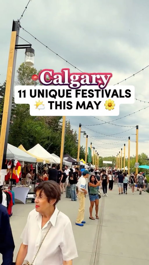 May in Calgary isn’t holding back. We’ve rounded up all the can’t miss events this month so you don’t have to 🌼🌤

🍻 May 1-2 - CALGARY INTERNATIONAL BEERFEST @abbeerefestivals

👀 May 2 - LOOK26 GALA @contemporarycalgary

📚 May 8-10 - RESET SOCIETY BOOK SALE @resetcalgary

💎 May 8-10 - CRLC ROCK SHOW @calgaryrockandlapidaryclub

🦑 May 15-17 - OTA FEST @otafest

🪁 May 16-17 - KITE FEST @granaryroad

🎬 May 22-26 - CALGARY BLACK FILM FESTIVAL @calgaryblackfilmfest

🎨May 22 - 31 - INGLEWOODIY FESTIVAL @inglewoodyyc

🎪 May 22 - June 1 - ROYAL CANADIAN CIRCUS @royal_canadian_circus 

🎶 May 23 - EAST TOWN GET DOWN @etgdfestival

🍷 May 30- YYC ITALIAN WINE FEST @yycitalianwinefest

—

Seanna, Calgary Explorer 🧭

p.s. have you signed up for our free newsletter yet?! you’ll get a list of Calgary’s best events in your inbox each week [link in bio]