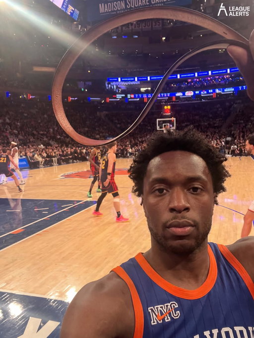 Tonight was nothing else but BTA.
-
OG completely destroyed the Hawks in the first half. The Hawks have been eliminated.
-
#Knicks beat #Hawks 140-89