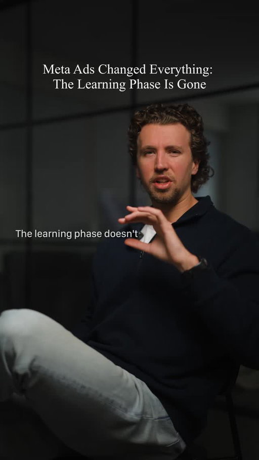 “The campaign is stuck in learning…”

That excuse is outdated.

The learning phase (as you knew it) is basically gone.

Here’s what changed:

Before:

→ ABOs / CBOs needed ~50 conversions
→ Platform learned from those events
→ Then optimised after “learning phase”

Now with Advantage+:

→ It uses historical account data
→ Optimisation starts before launch
→ There is no true “reset” learning phase

Translation:

Your campaigns aren’t “learning”…

They’re inheriting.

From everything that’s already happened in your account.

Think about it like this:

Advantage+ = built-in lookalike

→ Uses past converters
→ Finds similar users
→ Scales from existing patterns

So when someone says:

“performance is bad because we’re still in learning”

That’s not the issue.

The real issues are usually:

→ weak historical data
→ poor creative
→ wrong offer
→ broken economics

Because the algorithm already knows who to target.

It’s just working with what you’ve fed it.

Here’s how to actually improve performance:

1. Fix your inputs

* Better creatives
* Stronger hooks
* Clear offers

2. Improve conversion data quality

* Clean tracking
* High-intent events
* Consistent volume

3. Build better history

* Don’t constantly reset campaigns
* Let data compound

Simple rule:

→ Old Meta = learn then scale
→ New Meta = scale from what it already learned

If your ads aren’t working…

It’s not because they’re “stuck in learning”.

It’s because the system doesn’t have anything good to scale from.