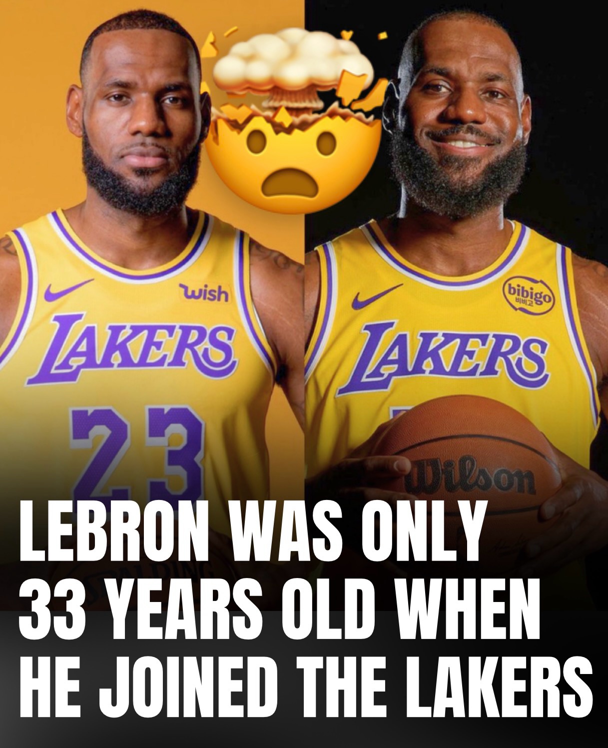 THIS IS INSANE 🤯 LeBron James was only 33 years old when he signed with the Lakers in the summer of 2018… 😳

Will LBJ play past 45? 😂🍿

@durant