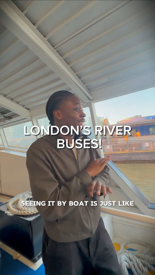 think we all forget that there are boats literally running up and down London 🤯

It is absolutely crazy to think that we can opt to take the boat instead of the bus or train sometimes.

Across London’s river, you have various boats running up and down the city, almost like river buses in their own right (funnily enough, they’re actually called river buses).

It’s such a cool way to see the city 🌊

We’ve got the RB6, which runs from Barking to Waterloo, hitting all the main landmarks in London.

You’ve got Greenwich Peninsula, the National Maritime Museum, the Royal Observatory Greenwich, Cutty Sark, even The O2 Arena at North Greenwich.

Then coming into the Docklands, you’ve got Canary Wharf.

After that, you’ve got Tower Bridge, London Bridge, St Paul’s Cathedral, Tower of London…

You’ve got Tate Modern, the Millennium Bridge, the London Eye, Southbank Centre, Southbank… it is incredible.

And Big Ben at the end as well 🇬🇧

Such a super awesome way to see the city.

Come and do it this summer ☀️

Please, please, please — especially at sunset or during the night 🌅🌙

Visit the Uber Boat by Thames Clippers in London.

Come through 🙌

Until then, find your hidden gem 💎

🎥 Produced by @23dits 

#hiddengemslondon #uberboats #explorelondon #tfl