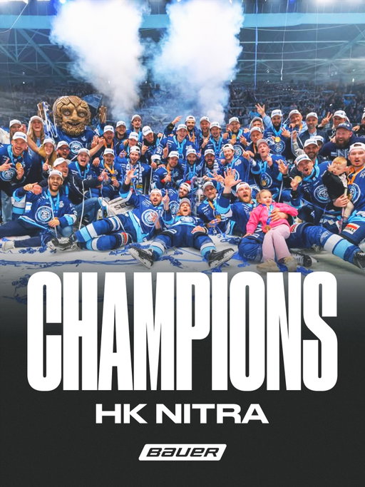 Slovak title secured @hk_nitra_official 🫡

#BauerHockey