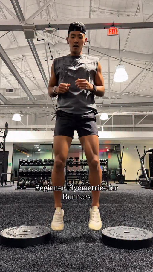 Beginner Plyometrics for Runners 

Plyometrics = jump training

Benefits:

Improve power
- You push off the ground quicker = faster pace with less effort

Build stronger tendons
- Think of your Achilles like a spring. Plyos make that spring stronger and more efficient

Reduce injury risk
- Your body learns how to absorb force instead of breaking down from it

Improve running economy
- You use less energy at the same pace

You don’t need anything crazy.
Start with 1–2x per week. Keep it simple.

#run #runners #marathon #plyometrics