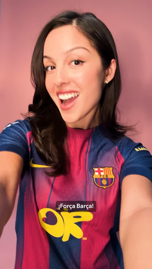 Força Barça, Olivia Rodrigo style 💙❤️🩷 @fcbarcelona x @oliviarodrigo