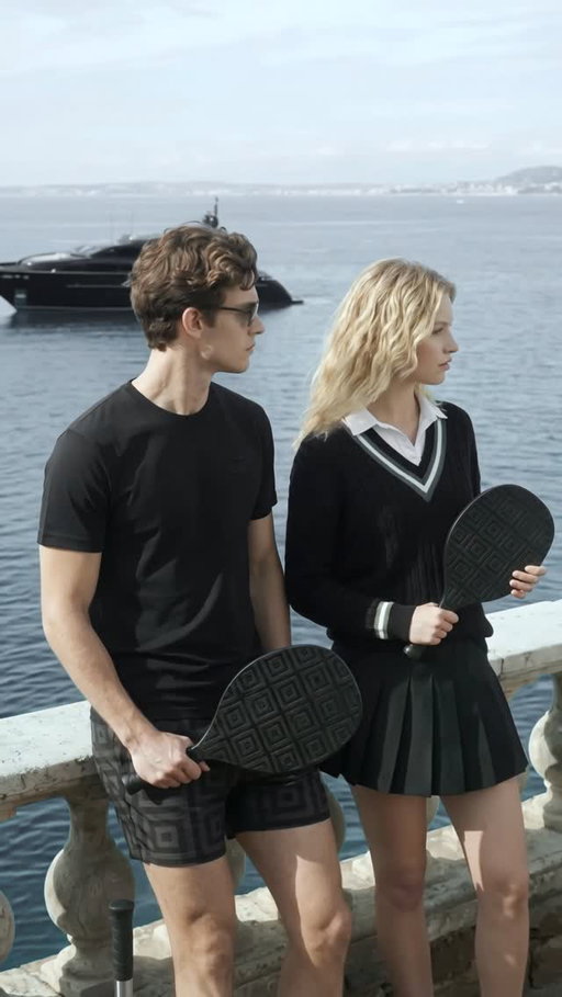 An effortless spring statement. The Blvck swim short, polo and knit, where silhouette and season align.