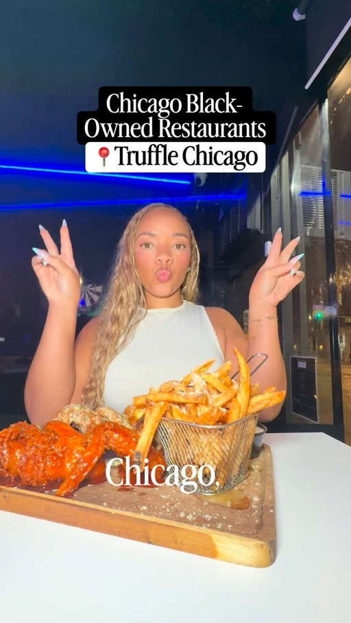 $5 Lamb Chops?! 🤯 Share with someone you’d try this with! I tried @trufflechicago for the first time and I’ll definitely be back.

I love supporting black owned restaurants, especially in my hometown Chicago.

Here’s everything I ordered:
🍗 Honey Hot & Garlic Parmesan Wings
🍟 Truffle Fries 
🔥 Buffalo Egg Rolls
🐑 Lamb Chops (with garlic mash & asparagus)
🐟 Stuffed Salmon (with Mac & Cheese and Greens)

Now you know I pride myself in 100% honest reviews so here’s the real…

Overall experience: 7.7/10

Food: 8/10 (I loved th main dishes & appetizers but sides could be better with the exception of asparagus)

Service: 6/10 (they were sweet but some things were a little slow getting from the waitress but the food came quick)

Ambiance: 9/10 (very cute inside but a little cramped)

⚠️ Note: Do not go here if you have a shellfish sensitivity. Like most restaurants, they fry all their food in the same fryer so cross contamination can easily happen. My friend has a sensitivity to the smell and had to leave early because the smell from the kitchen was causing her allergy to flare up.

I didn’t notice the smell at all, so I want to be clear that the place didn’t smell bad. It actually smelled delicious.

I’m a big foodie, so I’m glad this was my first stop back home. I really want to get back for their wings so I can try different flavors and their seafood. 

I was really looking forward to trying their oysters, shrimp and crab claws 😢 so make sure you go and try them for me! 😘

Hope you enjoyed this episode of Travel Foodie Finds CHICAGO edition! 🫶🏽

#foodie #chicagofoodscene #blackownedrestaurant #chicagofoodie #travelfoodie