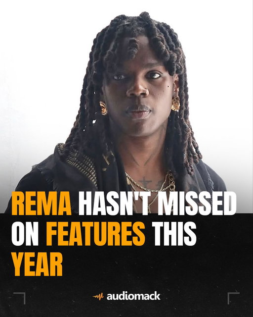 While we await a solo drop, Rema’s features have been doing the talking this year.

🔶 with #SilentAddy — “Ballerina” 
🔶 with #DonToliver — “Second Chance”
🔶 with #SofianePamart — “Movie Star”

Swipe through and let us know in the comments which one you’ve had on repeat.

Check out ‘Rema Essentials’ on Audiomack. 🔶

Happy birthday @heisrema 🧡🦇