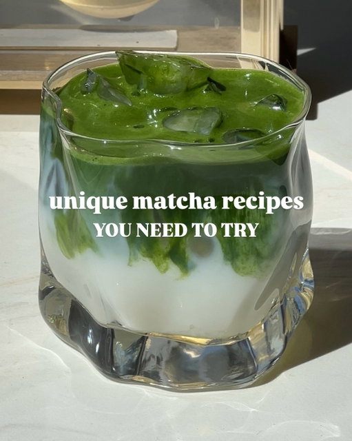 tomorrow is national matcha day! here’s 6 unique matcha recipes you need to try ⭐️🍵

#homecafe #matchalatte #matcharecipe #drinkrecipe