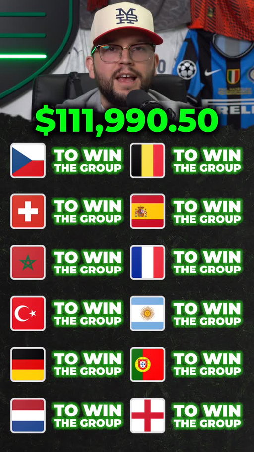 Predicting the Winner of Each Group at the 2026 World Cup🏆🏟️

12 Groups, 12 Winners, 1 Parlay💰

& As always, bet within your means
#northstarbetspartner #Ad
#PaidPartner

http://NorthStarBets.com  is owned and operated by the Conseil des Abénakis de Wôlinak. Only players aged 19+ and over are permitted to play our games. Please play responsibly.