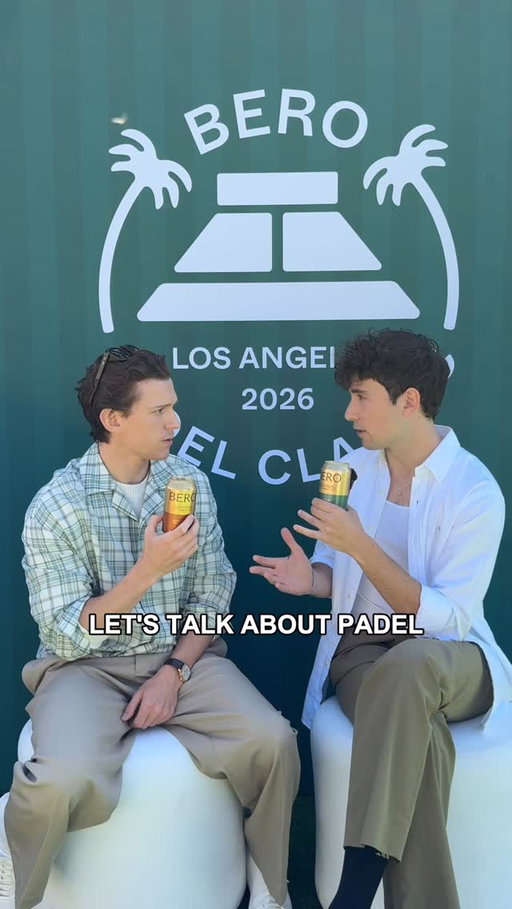 Is it pronounced “padel” or “paddle?” @tomholland2013 answers @julianmsb burning questions 🧐 #BEROPadelClassicLA
