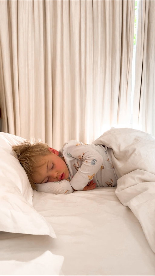 What a privilege it is to have your bed taken over by a tiny human who thinks it’s the safest place in the world. 👶🏼🌙🪺🛌💫

Imagine the parent police trying to tell you that THIS is a terrible idea. Yes, I may not have slept through the night fully in 4 years, but this is the face I get to wake up to and that makes it feel like a fair trade. Plus we may only get one turn to do this parenting thing and the days turn into years faster than the speed of light so I’m soaking it all up. We manage to make it work and we manage to achieve the things we want and need to.

I have a confession (I won’t pretend I’m perfect)…I’m quite looking forward to taking a melatonin tonight - I’ve just been prescribed them today because I’m doing an embryo freeze cycle atm and the menopur jabs are making me WIRED at night. I’ve never been an insomniac but I feel like I’m on speed.

#parentsofinstagram #mumsofinstagram #mothersonlove #cosleeping #cutebaby