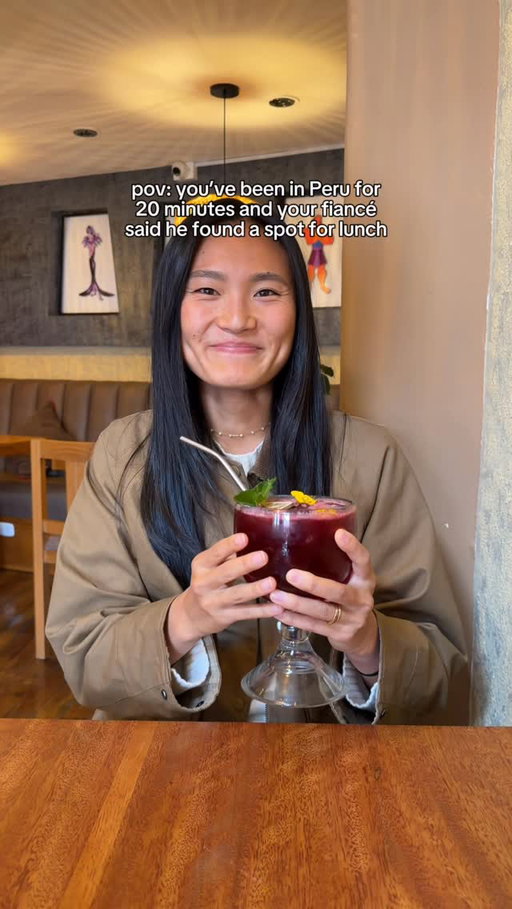 ok but the restaurant was actually fire and had the best ceviche and lemonade it’s called Intillay in Cusco !! #peru