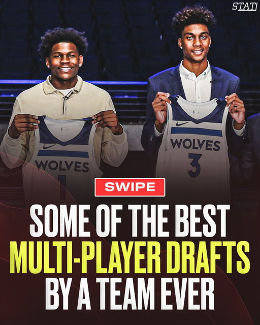 Seeing Anthony Edwards and Jaden McDaniels thrive made me think back to all these other drafts where teams came out with multiple great players. Lmk if there's anyone I missed ⬇️