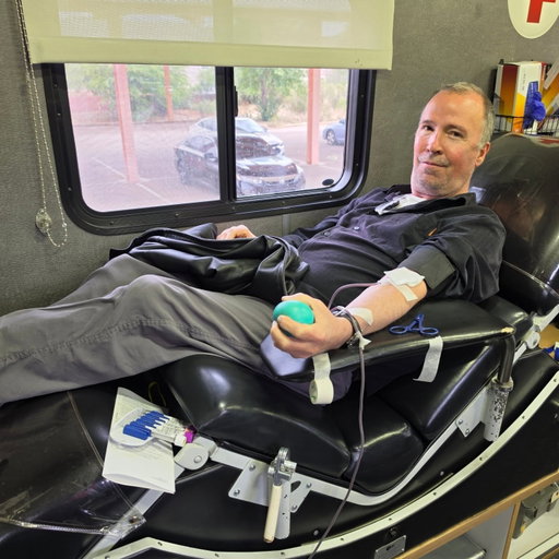 When you donate blood at @americanredcross, always try to still be tripping a little bit from the night before. Just a nice gesture for whoever gets it next.