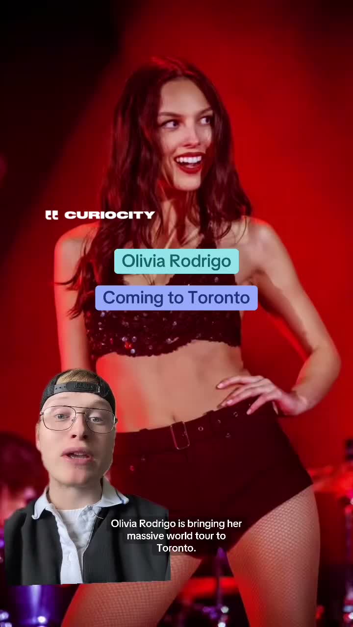 Olivia Rodrigo is coming to Toronto 🥳

🎙️ @_joshuasnow
