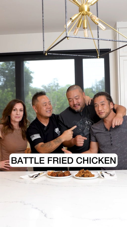 Battle Fried Chicken Japan vs Korea with @chefshota & @chefkleeokc Who’s cuisine will reign supreme? @alitila will decide!