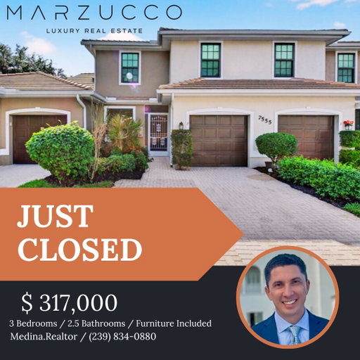 🏡✨ JUST CLOSED ✨🏡

✨ Congratulations to the Velandia Family! 🎉🙌

We’ve officially closed on this beautiful home in Naples! In a short time, we found the right opportunity that truly fits their needs and vision. 🔑🏡

This one checked all the boxes — and more:
✔️ Fully furnished 🛋️
✔️ Seller credit at closing 💰
✔️ Prime Naples location 🌴

Helping families step into a new season never gets old — this is why I love what I do.

Thank you, Velandia Family, for your trust throughout the process. 🙏

Special thanks to everyone who made this possible:

🙏 Carlos Ramirez — for your guidance and support
💪 Lauren Maxwell — for your team’s dedication and hard work
✅ Heights Title Services — for the smooth and efficient closing

Thank you Jesus for this blessing! 🙌

📲 Thinking about buying, selling, or investing in SWFL? Let’s connect — I’d love to help you make your next move with confidence.

Stephan Medina
Real Estate Professional
📱 239-834-0880
📧 stephan@medina-realtor.com
🏢 Marzucco Real Estate LLC