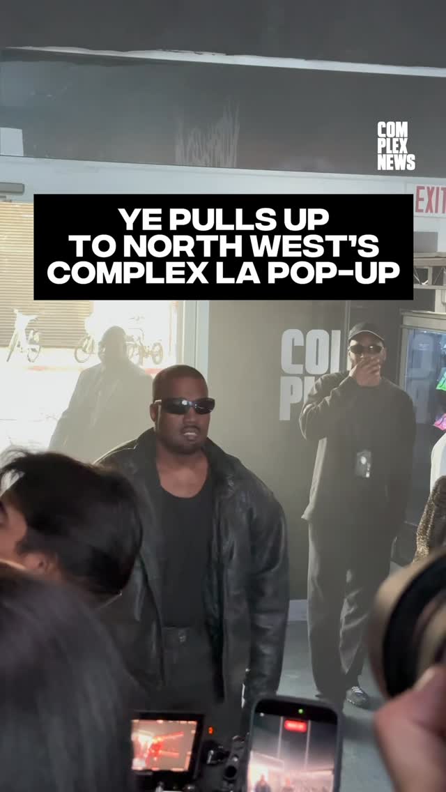 Proud dad moment 🫂

Ye visits North West’s Complex LA Pop-Up.