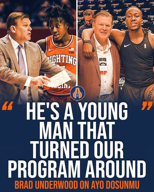 Brad Underwood had high praise for the #Illini legend when he spoke with Darren Wolfson of KSTP 🔥

📸 Getty Images | Brad Underwood on X