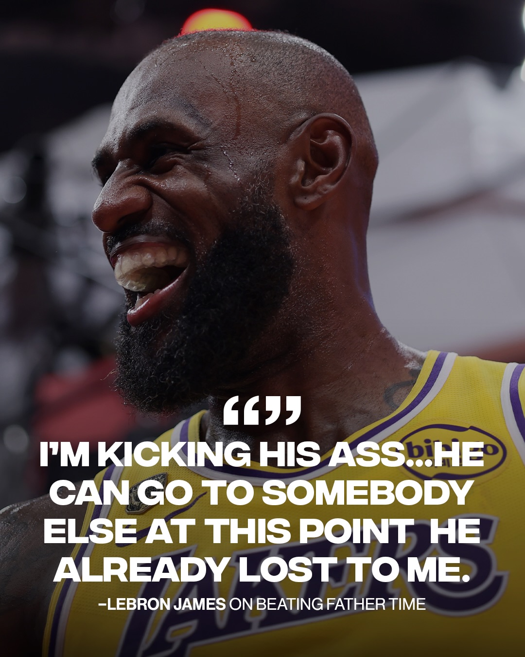 Father Time: 0 LeBron James: 23 Years 🔥🔥

📸 @gettyimages