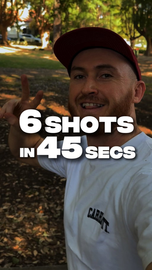 Let’s continue this trend! 6 shots in 45seconds. Running edition. 

Follow for more speedruns!

#video #speedrun #contentcreation #camera #iPhone