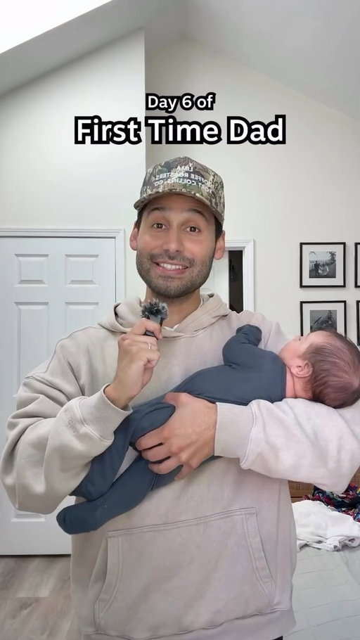 Day 6 - How to Hold a Newborn 👶🏽🍼

(bassinet is from @halosleep!)

#newdad #firsttimeparents #newmom #dadlife #fatherhood