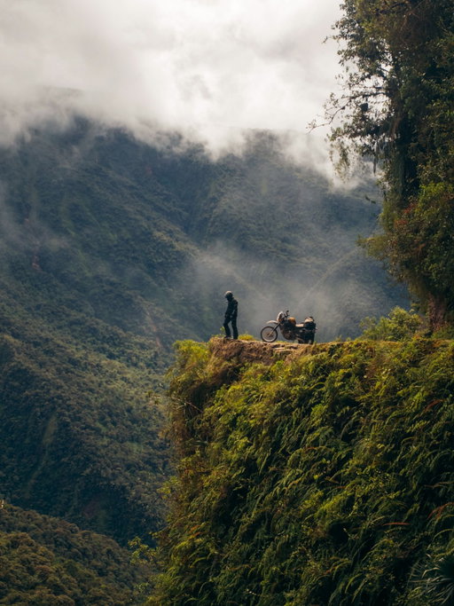 This photo is a special one. 

When I was a kid one of our family friends showed me a photo of himself in this exact spot. It was in this country that I probably hadn’t ever heard of called Bolivia. Back then I knew I wanted to travel and see the world - but had no real clue if I’d actually be able to go out and do it. Even if it was brief, standing here felt like a full circle moment. 

These motorcycle trips are so difficult sometimes. It’d be pretty hard to design a more logistically challenging trip if you tried. Between flat tires, other bike problems, not knowing where we’re going to stay every night, border crossings and long term vehicle storage. It can be rough. 

But getting to see this big beautiful world I dreamed of as a kid makes all the struggle worthwhile. 

Thanks for the photos 🙏🏽 @jonah_levine