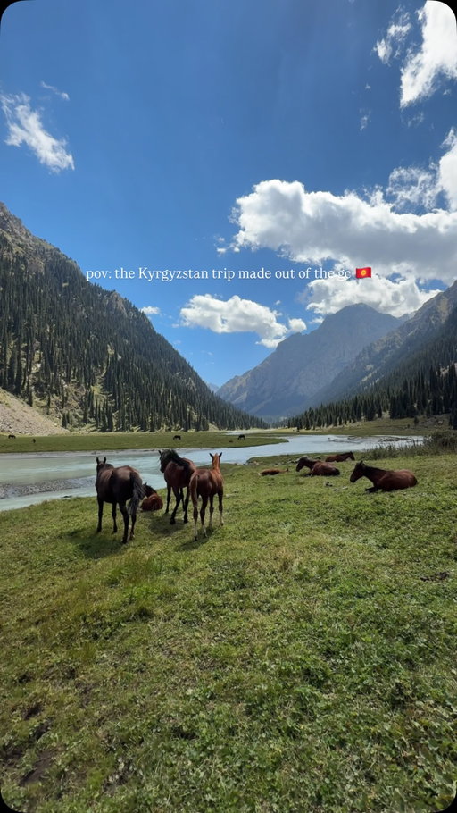 a final heavily discounted spot is available, comment “stans” if you’re interested in coming as trip starts on May 8th - May 15th🐎🏔️🇰🇬!