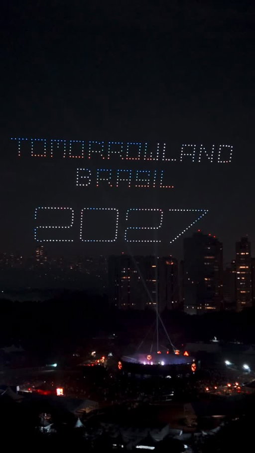 One year until @tomorrowlandbrasil. @alok closed Portal do Amanhã with an unforgettable set and a breathtaking drone show lighting up the sky above Parque Villa-Lobos. 

Want to be part of Tomorrowland Brasil 2027? Don’t forget to pre-register via brasil.tomorrowland.com.

Alok encerrou o momento oficial de contagem regressiva para o Tomorrowland Brasil 2027.

Quer fazer parte do Tomorrowland Brasil 2027? Não se esqueça de completar seu Pré-Registro em brasil.tomorrowland.com