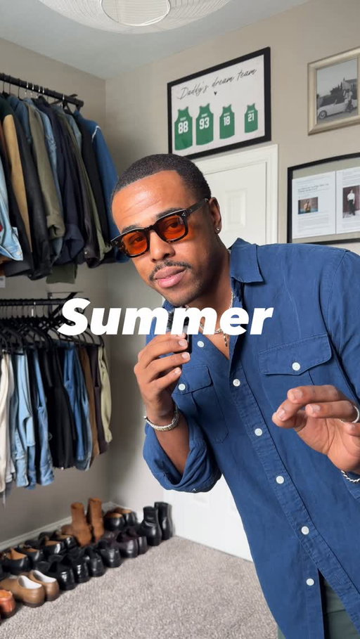 Let’s be real, most people don’t hate summer… they just haven’t figured out their summer style yet. I used to feel the same way until I simplified everything.

My go to formula: breathable linen shirts + 4 to 6 inch shorts to keep it cool and effortless. When it comes to summer outfits for men, less really is more. Easy, clean, confident. That’s the vibe all season.

I’m definitely a short shorts zaddy in the summer time. 🕺🏾

Shirt: @ralphlauren @poloralphlauren 
Shorts: @ebay @tommyhilfiger 
Loafer: @ghbass 
Bag: @coach 
Glasses: @akila.la