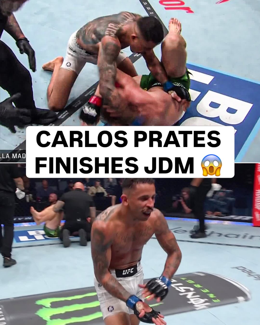 Carlos Prates is ready for his title shot 👀 #UFCPerth