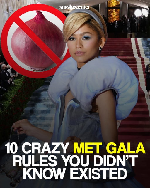 One wrong move at the Met Gala earns you a permanent spot on the blacklist. Anna Wintour’s rules are absolute: no selfies, no smoking, and a strict 18+ age limit. Even the food is policed, with onions and garlic banned from the menu entirely. While breaking protocol might seem like a bold move, it usually results in a lifetime ban from the guest list.

Swipe to learn about the craziest rules.