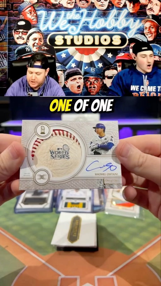 PRODUCT HIT FOR REDNINJATURTLE. WOW🤯 What a moment. 

#shoheiohtani #lifechanging #cardpull #baseballcards #whodoyoucollect