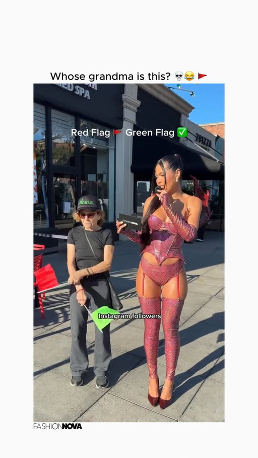Watch till the end… grandma’s about to surprise you 👵✨

#FashionNova #NovaBabe #PlotTwist #OOTD