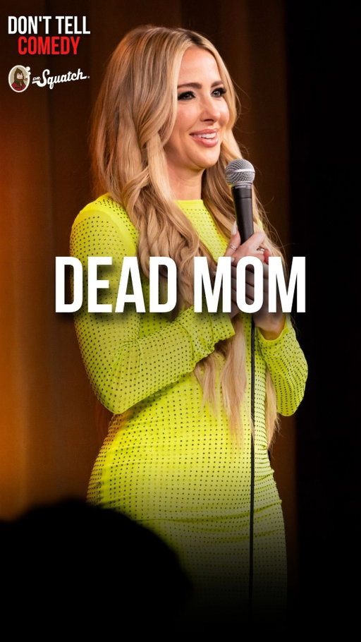 “Dead Mom” 🎤: @brittanyschmitt 

Your soap is a joke! Upgrade your personal care with @drsquatch 

#donttellcomedy #standup #comedy #jokes #darkhumor