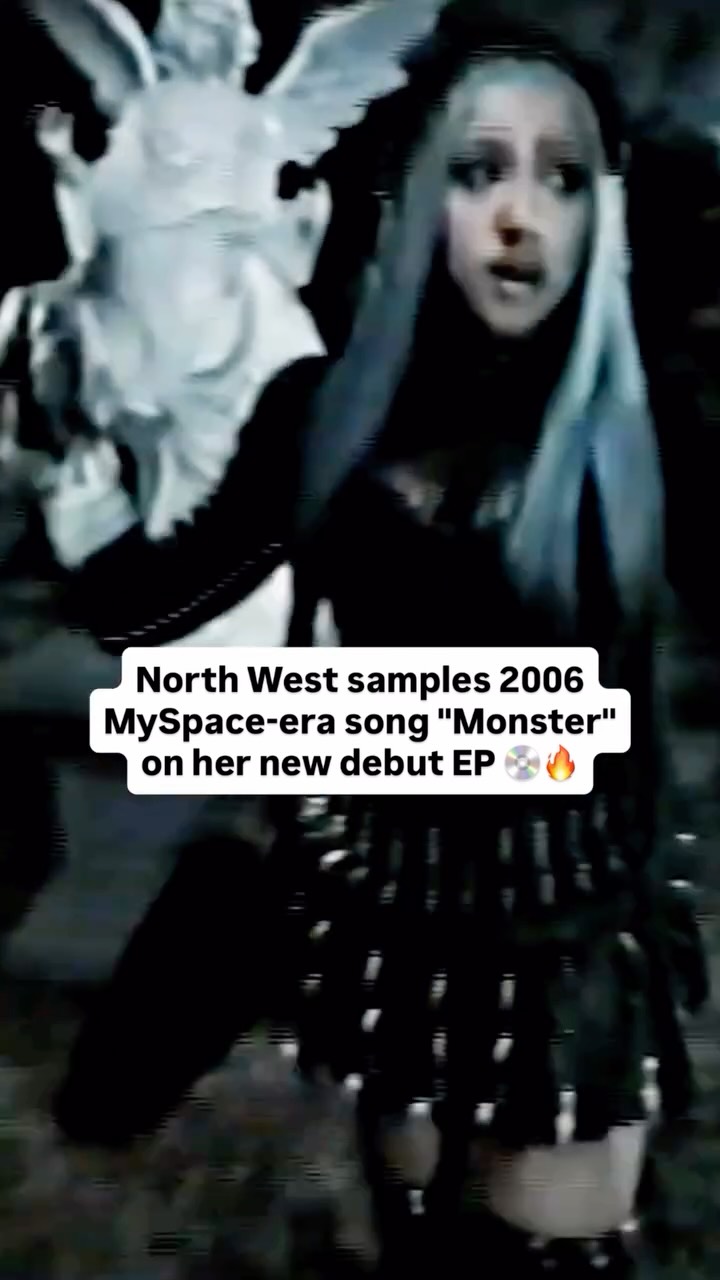 North West sampled Meg & Dia’s “Monster” off her debut EP ‘N0rth4evr’ 💿🔥

Her song “H0w Sh0uld ! f33l” flips Meg & Dia’s 2000s emo song “Monster,” which first grew through MySpace and later became tied to Warped Tour 2006

The song opens North’s debut EP ‘N0rth4evr,’ showing her stepping into her own sound with hands-on creative direction through production and sample choices

What do you think of the sample?