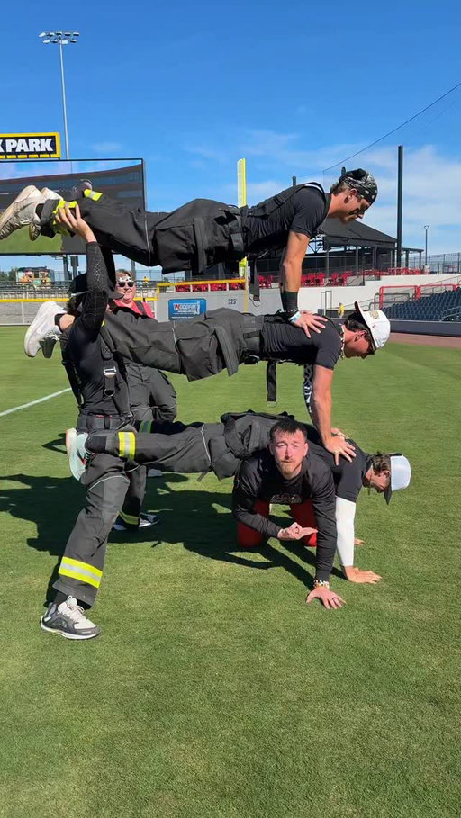 Challenge accepted 

#firefighters #bananaball #challenge #rasputin