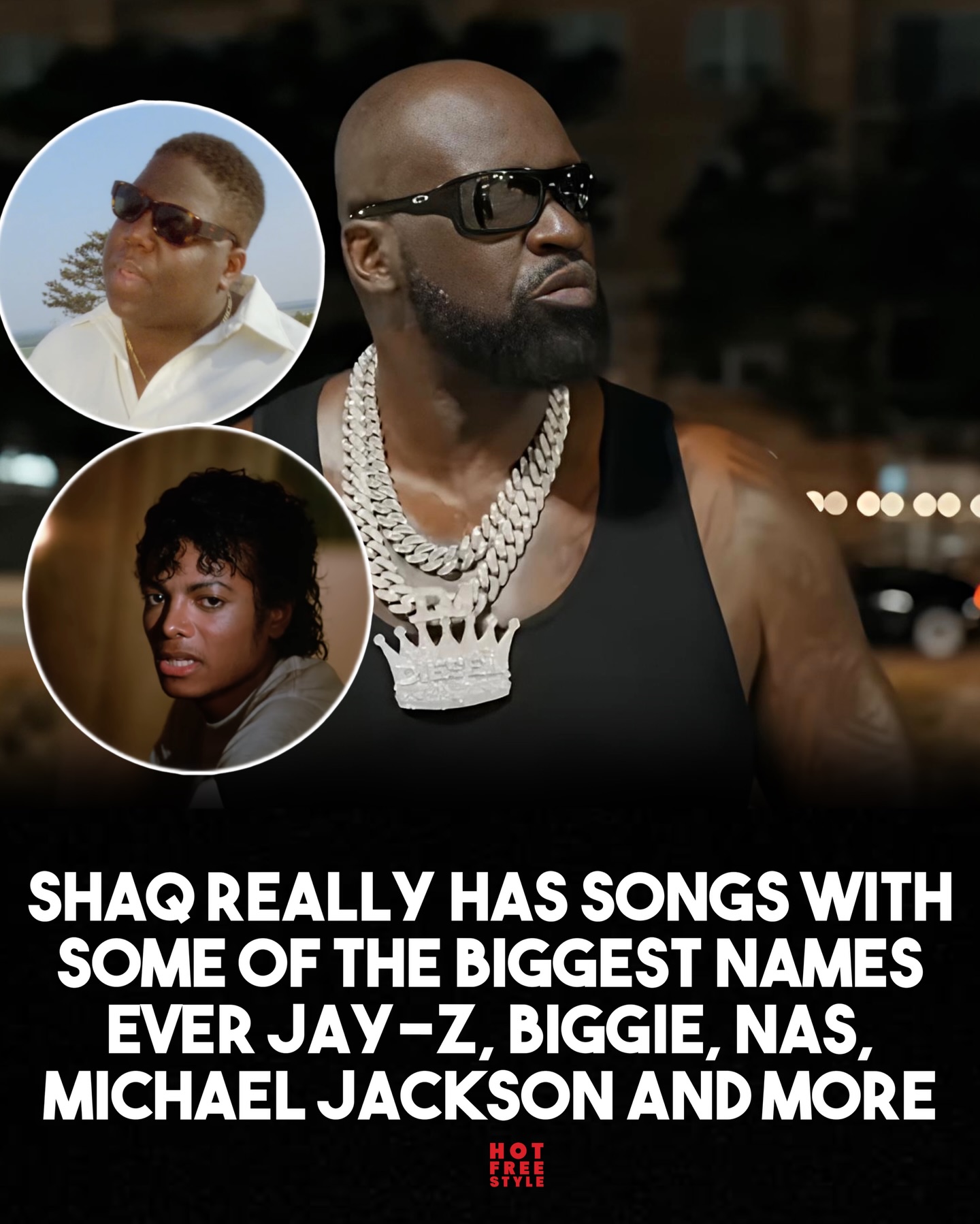 Shaquille O’Neal is known as one of the most dominant players in NBA history, but the Hall of Fame legend also built an impressive résumé in hip-hop. During the 90s, he went platinum with ‘Shaq Diesel,’ a rare feat for an athlete, especially in a pre-streaming era where sales truly mattered.

From there, Shaq went on to collaborate with some of the biggest names in music, including The Notorious B.I.G., Jay-Z, Nas, Snoop Dogg, Rakim, Big Pun, Method Man, RZA, Mobb Deep, Erick Sermon, Redman, DJ Quik, and even Michael Jackson. 🐐