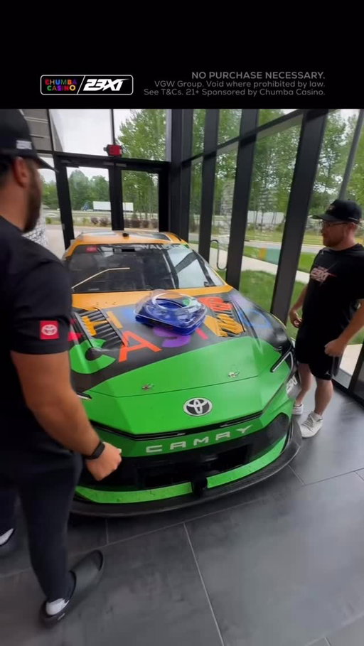 Let it rip. 🔥

@bubbaawallace and @tyler_reddick face off in some beyblade action in this weeks Downtime presented by @chumba.casino!

Sponsored by Chumba Casino. NO PURCHASE NECESSARY. VGW Group. Void where prohibited by law. See T&Cs. 21+. #23XI #LetsChumba #ChumbaCasino