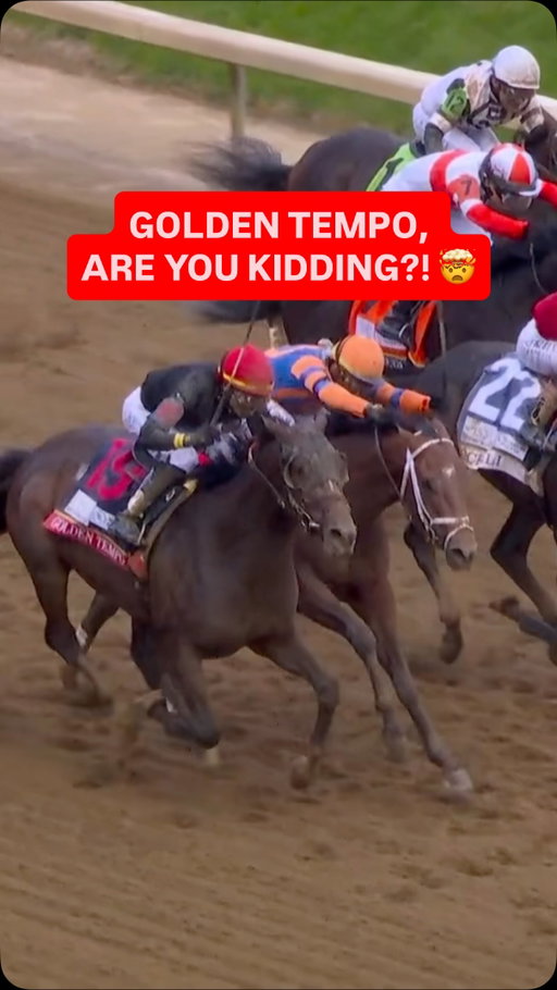 FROM LAST PLACE TO KENTUCKY DERBY GLORY, WHAT A RACE FOR GOLDEN TEMPO! 🐎

📺 The 152nd Kentucky Derby on NBC and Peacock