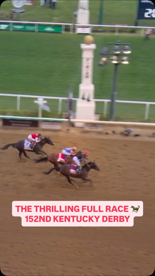 VICTORY FOR GOLDEN TEMPO IN THE RUN FOR THE ROSES! 🌹